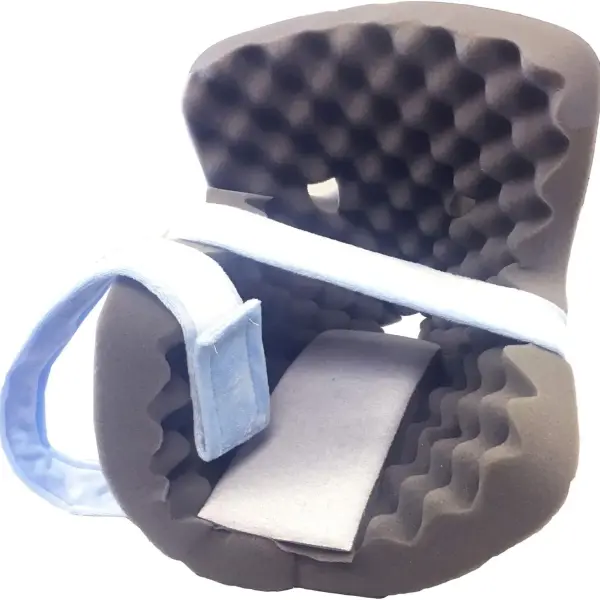 Skil-Care Foam Pressure Relieving Heel Protector - Convoluted Design, Off-Loading Heel Cushion for Decubitus Ulcer Prevention, Universal Fit, 503450
