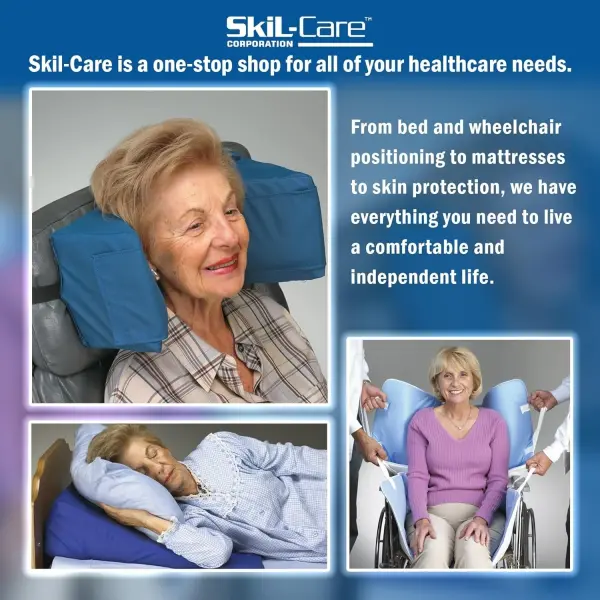 Skil-Care Foam Pressure Relieving Heel Protector - Convoluted Design, Off-Loading Heel Cushion for Decubitus Ulcer Prevention, Universal Fit, 503450