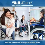 Skil-Care Foam Pressure Relieving Heel Protector - Convoluted Design, Off-Loading Heel Cushion for Decubitus Ulcer Prevention, Universal Fit, 503450
