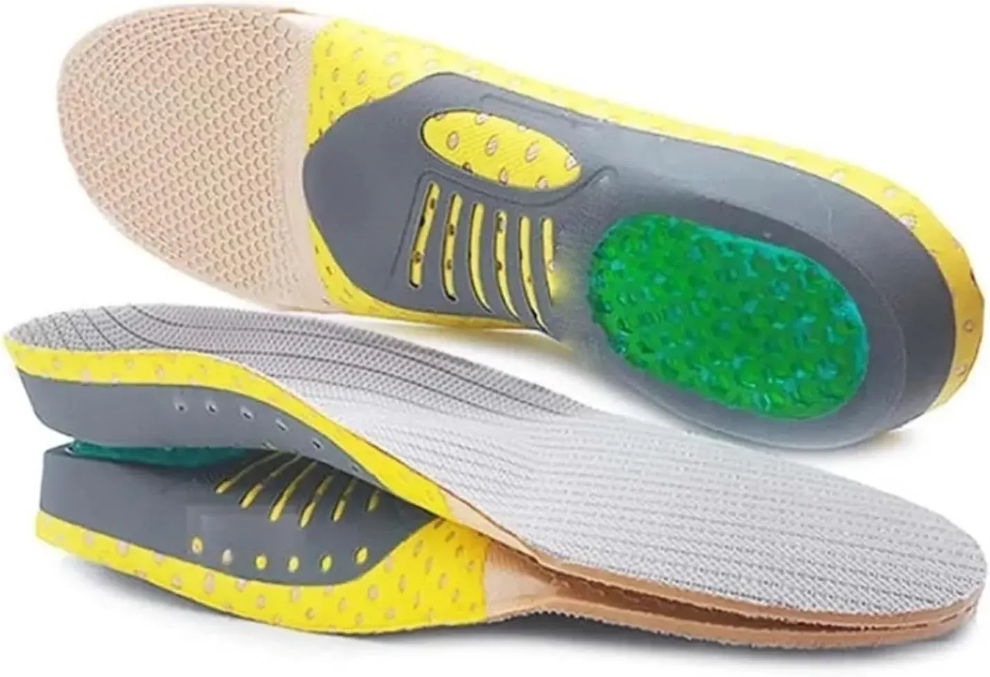 JSEIAJB Insoles Orthotics Flat Foot Sole Pad for Shoes Insert Support for Plantar Fasciitis Feet Care