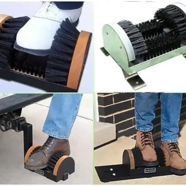 Outdoor Stiff Sole Shoe Cleaning Brush - Effortlessly Cleans Dirt & Dust, Ideal for Gardens, Sports Courts, Hiking, and Footwear Care