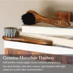 FootFitter Leather Shoe Shine & Suede Cleaning Set with Grand Cedar Valet Box, Polish Creams, Brushes & Premium Care Tools