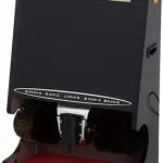 Fully Automatic Shoe Polisher, Household Electric Shoe Brush, Hotel Stainless Automatic for Boots Cleaning/Polishing,Black,Black
