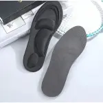 JSEIAJB Women 4D Memory Foam Massage Insoles Comfortable Sponge Orthotic for Shoe Arch Support Pad