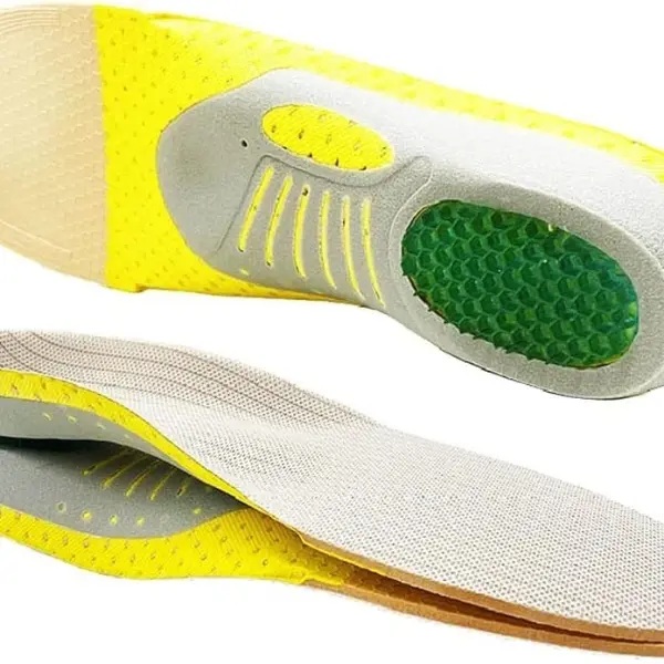 JSEIAJB Orthotic Insole Arch Support PVC Flat Foot Shoe Sole Pad insoles for Shoes insert padded Orthopedic