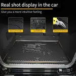 Original Floor Mats & Trunk Mat for 2019-2025 2026 Mercedes-Benz G Class/G550/G580/AMG G63 SUV Accessories - Custom Fit All Weather TPE Floor Liners 1st & 2nd Row & Trunk Mat, Black