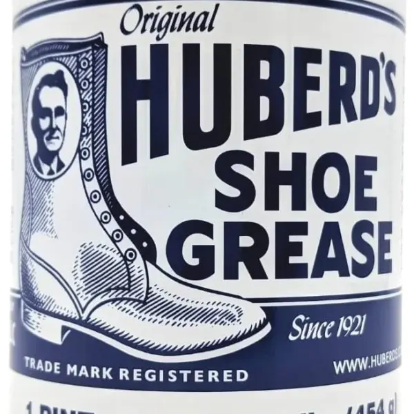 Huberd's Shoe Grease 16 oz, Leather Conditioner and Waterproofer for Boots, Shoes, Saddles, and Gear. Beeswax and Pine Tar Formula. Since 1921.