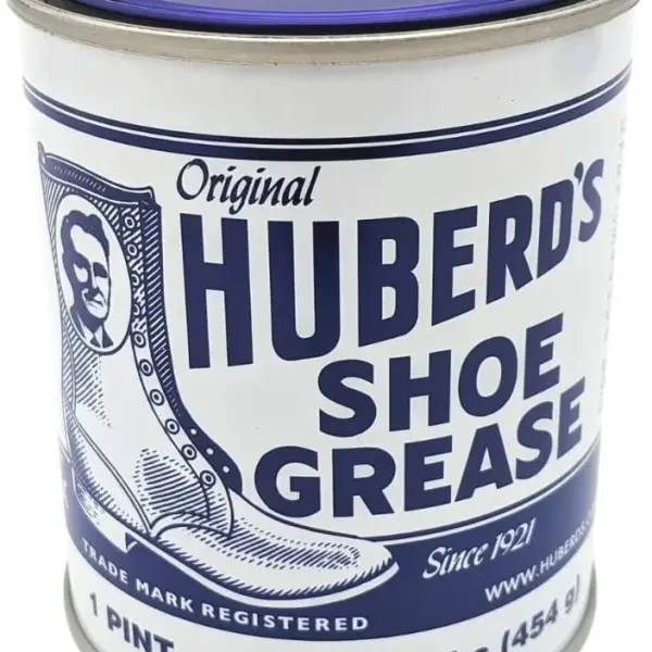 Huberd's Shoe Grease 16 oz, Leather Conditioner and Waterproofer for Boots, Shoes, Saddles, and Gear. Beeswax and Pine Tar Formula. Since 1921.