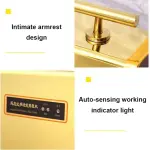 Hotel Automatic Shoe Cleaner, Automatic Home Electric Brush Shoes Machine, Stainless Steel Commercial Shoe Polisher,D
