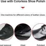 Hotel Automatic Shoe Cleaner, Automatic Home Electric Brush Shoes Machine, Stainless Steel Commercial Shoe Polisher,D