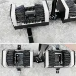 Outdoor Boot Scrubber & Shoe Scraper Brush with Handle - Efficiently Cleans Mud, Dirt & Debris from Soles - Perfect for Front Door, Garden & Outdoor Use
