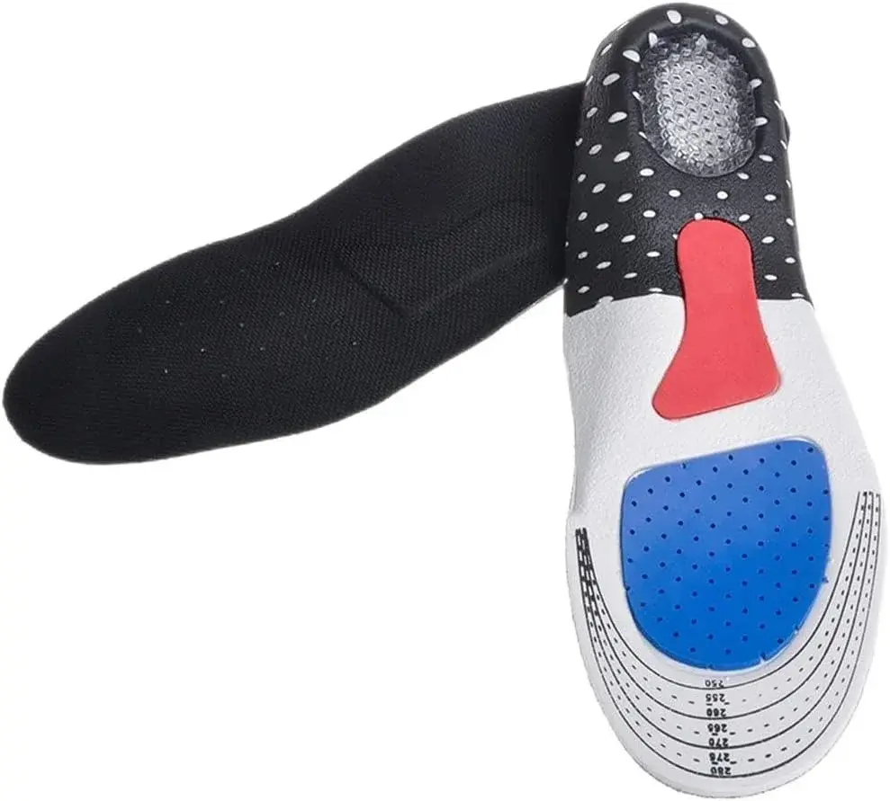 JSEIAJB Unisex Outdoor Soft Insoles Orthotic Arch Support Shoe Pad Insert Cushion for Men Women's Sports Foot Care Inserts