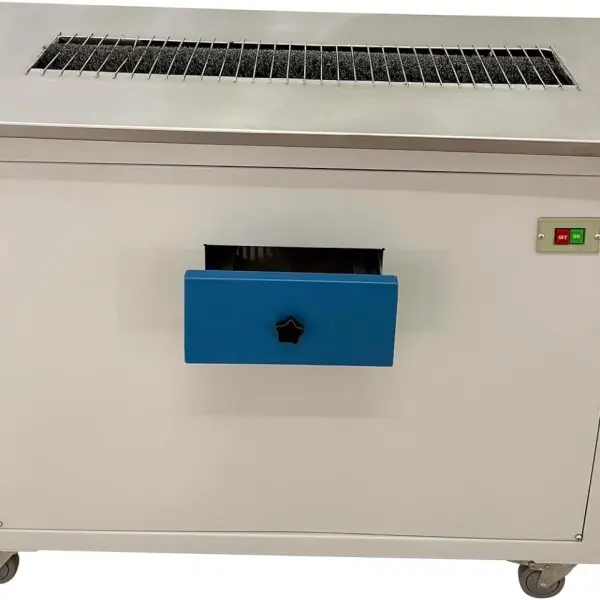 Automatic Fluff Brushing Machine Carbon Fiber Brush Negative Pressure Suction, Industrial Lint Remover for Knitted Garments, Sweaters, Shoes, Hats Textile Cleaning 220V/1PH