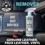 Chemical Guys Sprayable Leather Cleaner and Conditioner in One - Cleans, Conditions, and Protects Leather, Vinyl, Faux & More, Safe for Cars, Furniture & Apparel - 16 oz