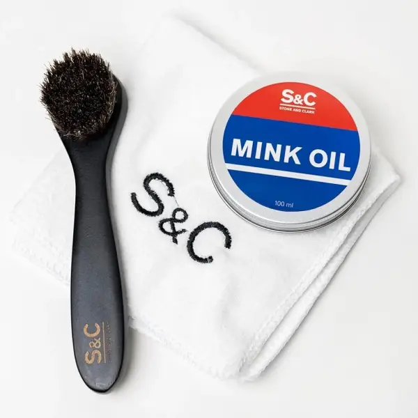 Stone and Clark Mink Oil for Leather Boot - Leather Conditioner & Protector for Boot, Belt, Saddle, Baseball Glove & Purse