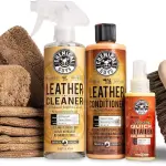 Chemical Guys Leather and Interior Cleaner Kit with Conditioner, Protectant and Accessories