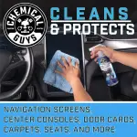 Chemical Guys Leather and Interior Cleaner Kit with Conditioner, Protectant and Accessories