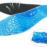 JSEIAJB Soft Shock Absorption Gel Insoles Cushion Running Walking Comfortable Massaging for Shoes Sole Woman Men