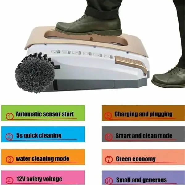 Electric Household Shoe Washing Machine,Fully Automatic Intelligent Shoe Sole Cleaning Machine