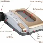Electric Household Shoe Washing Machine,Fully Automatic Intelligent Shoe Sole Cleaning Machine