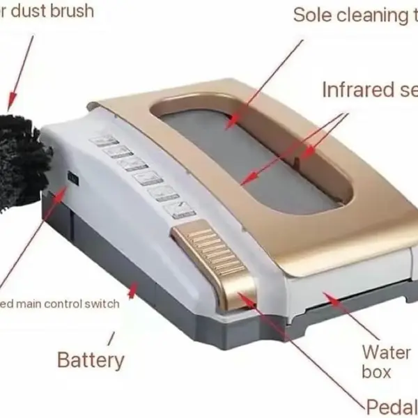 Electric Household Shoe Washing Machine,Fully Automatic Intelligent Shoe Sole Cleaning Machine