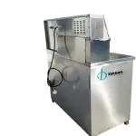 Xunduo Professional Shoe Cleaning Machine, Commercial Stainless Steel, Automatic Brush System with Storage Cabinet