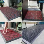 Shoe Brush Scraper, Entrance Floor Mats, Door Scrubber Mat Outdoor Heavy Duty Boot Scraper with Brush for Home Porch Garden(80x240cm/31.5x94.6)