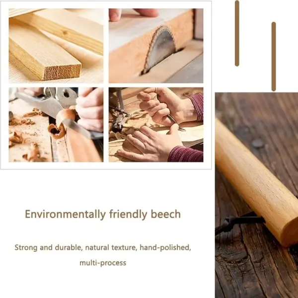 Extra Long Shoe Horn for Men - Classic Wooden Lifter, Easy Smooth Shoe Spoon with Lanyard, Perfect for Seniors & Elderly - 68x4.3cm Comfort Tool