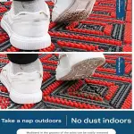 Shoe Brush Scraper, Entrance Floor Mats, Door Scrubber Mat Outdoor Heavy Duty Boot Scraper with Brush for Home Porch Garden(80x250cm/31.5x98.5)