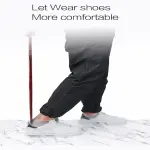 55cm 70cm Wooden Shoe Horn Flexible Long Handle Shoehorn Useful Lifter Professional Spoon Home Tools