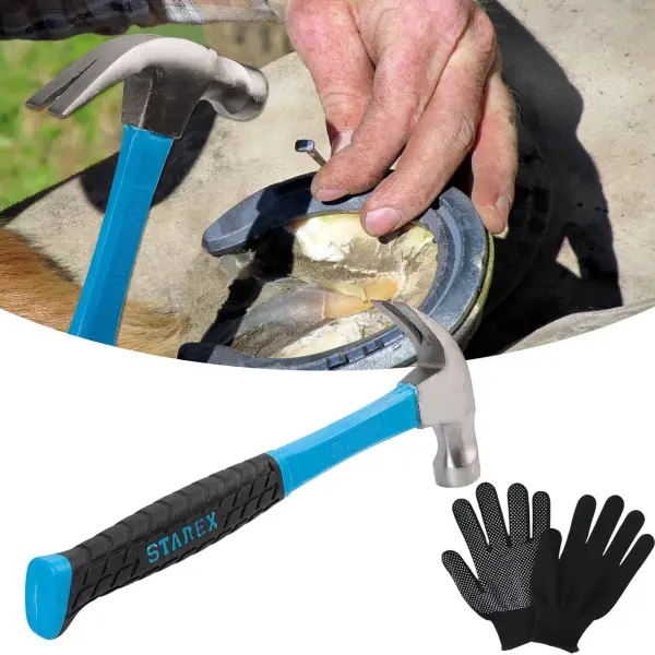 Farrier Tools12 Pcs Horse Farrier Tools Labor Saving Hoof Trimming Care Tools for Horses Cattle Sheep and Donkeys