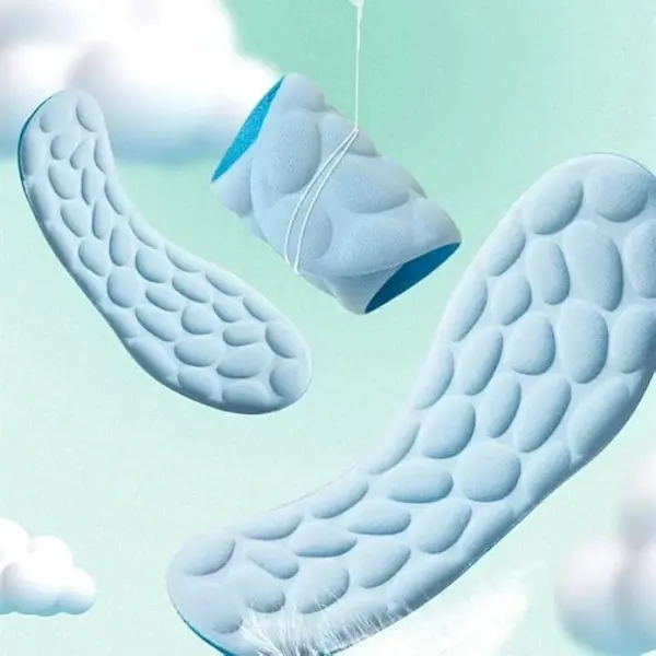 JSEIAJB Breathable Sports Insoles For Sneakers Memory Foam Insole Shoes Sole Soft Cushion Running Shock Absorption Pad