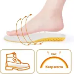 JSEIAJB Warm Sport Insole Soft Breathable Cashmere Thermal Winter for Shoes Pad