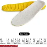 JSEIAJB Warm Sport Insole Soft Breathable Cashmere Thermal Winter for Shoes Pad