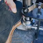 Shoe Sole Pressing Machine,Leather Crimping Working Tools,Manual Pressing Machine,Sole Shoe Repair Tools