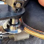 Shoe Sole Pressing Machine,Leather Crimping Working Tools,Manual Pressing Machine,Sole Shoe Repair Tools