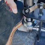 Shoe Sole Pressing Machine,Leather Crimping Working Tools,Manual Pressing Machine,Sole Shoe Repair Tools