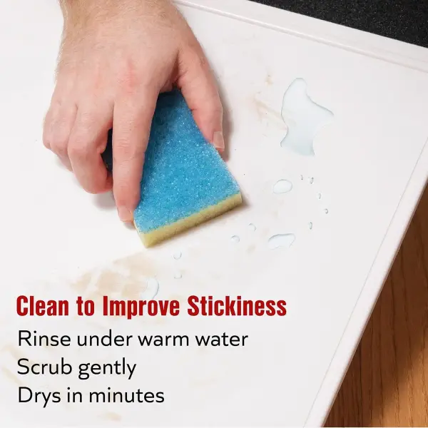 StepNGrip Courtside Shoe Grip Traction Mat - Sticky Mat for Basketball Shoes - No Replacement Sheets Required - Improves Traction and Cleans Dust, Dirt, and Oil - Portable for Indoor and Outdoor Use
