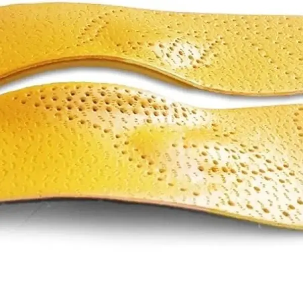 JSEIAJB Leather Orthotic Insole for Flat Feet Arch Support Orthopedic Shoes Sole Insoles for Men and Women Shoe Pad
