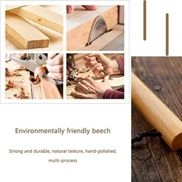 Extra Long Shoe Horn for Men - Classic Easy Grip Shoe Lifter for Seniors, Smooth Durable Shoe Spoon with Lanyard, Ideal for Easy On/Off Footwear