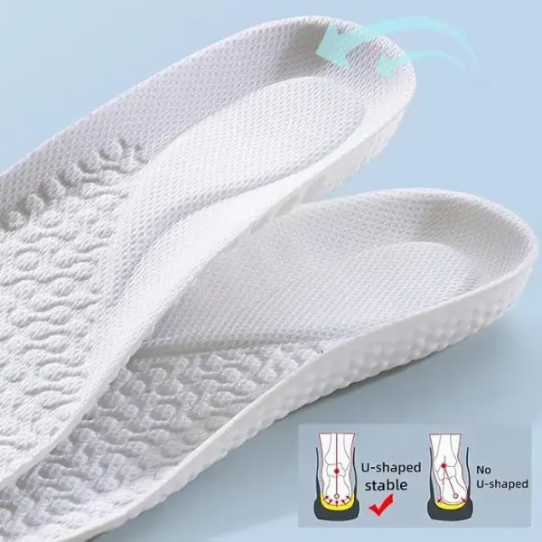 JSEIAJB Insoles for Shoes Sole Shock Absorption Breathable Cushion Running for Feet Man Women