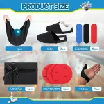 Geiserailie 36 Pcs Bowling Ball Basics Accessory Kits Gifts Box Non-Slip Shoe Covers, Thumb Tape, Thumb Saver, Polisher & Sanding Pads - Complete Bowling Ball Care & Gift Set for Men Women Bowlers