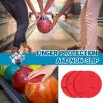 Geiserailie 36 Pcs Bowling Ball Basics Accessory Kits Gifts Box Non-Slip Shoe Covers, Thumb Tape, Thumb Saver, Polisher & Sanding Pads - Complete Bowling Ball Care & Gift Set for Men Women Bowlers