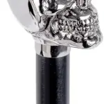FootFitter Deluxe Shoe Horn with Nickel Plated Handle, Premium Extra Long Shoehorn for Easy Use & Heel Relief (Made in Italy)