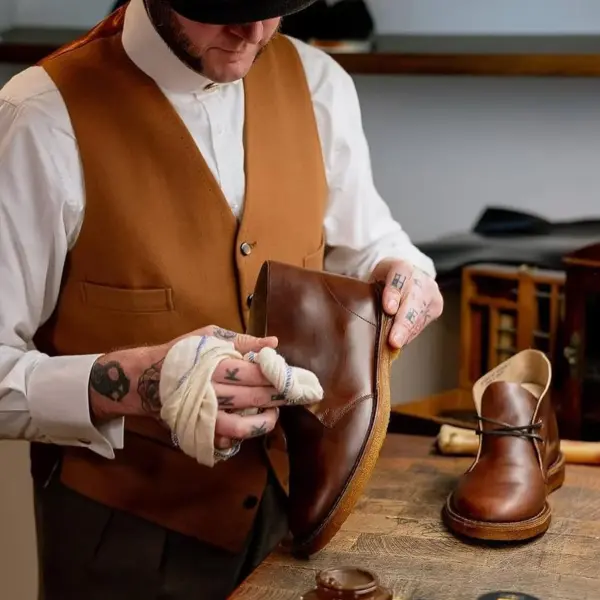 Saphir Medaille d’Or Cordovan Cream-Natural Wax Polish for Leather Shoes & Boots