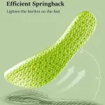 JSEIAJB Sports Running Insole for Shoes Soft Shock-Absorbing Arch Support Plantar Template Insoles for Feet Shoe Sole